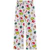 Women's Halloween Straight Leg Flannel Pants for Fall and Winter