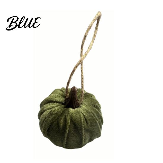 Herfst Oogst Binnen met Decoratieve Pompoen Decor Hangende Decoratie Fluweel Herfst Ornamenten Pompoenen Hennep Touw Jute Touw Thanksgiving Halloween
