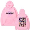 Movie KPop Demon Hunters Rumi Mira Zoey and Saja Boys Graphic Hoodie Men Women Cartoon Fashion Trend Oversized Hooded