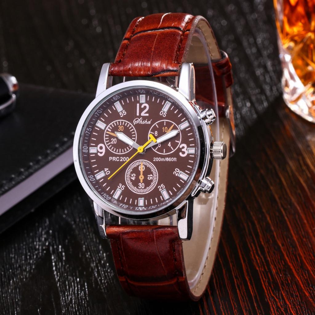 Men's Waterproof Luminous Running Alarm Clock Watch
