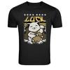 Lucky Cat Skateboard Push Your Luck Graphic T-Shirt