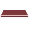 Automatic Awning Burgundy Red 400x350 Cm