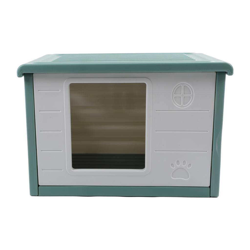 Multifunction Pet House Wther Resistance Flat Roof Waterproof Brthable Cat House for 4 Ssons