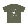 Jew jit-su Unisex Schweres Baumwoll-T-Shirt Jüdisches T-Shirt Jüdisches Verteidigungs-T-Shirt