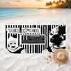 Character Soft and comfortable beach towel perfect for vacations and poolside use an ideal gift for summer holidays