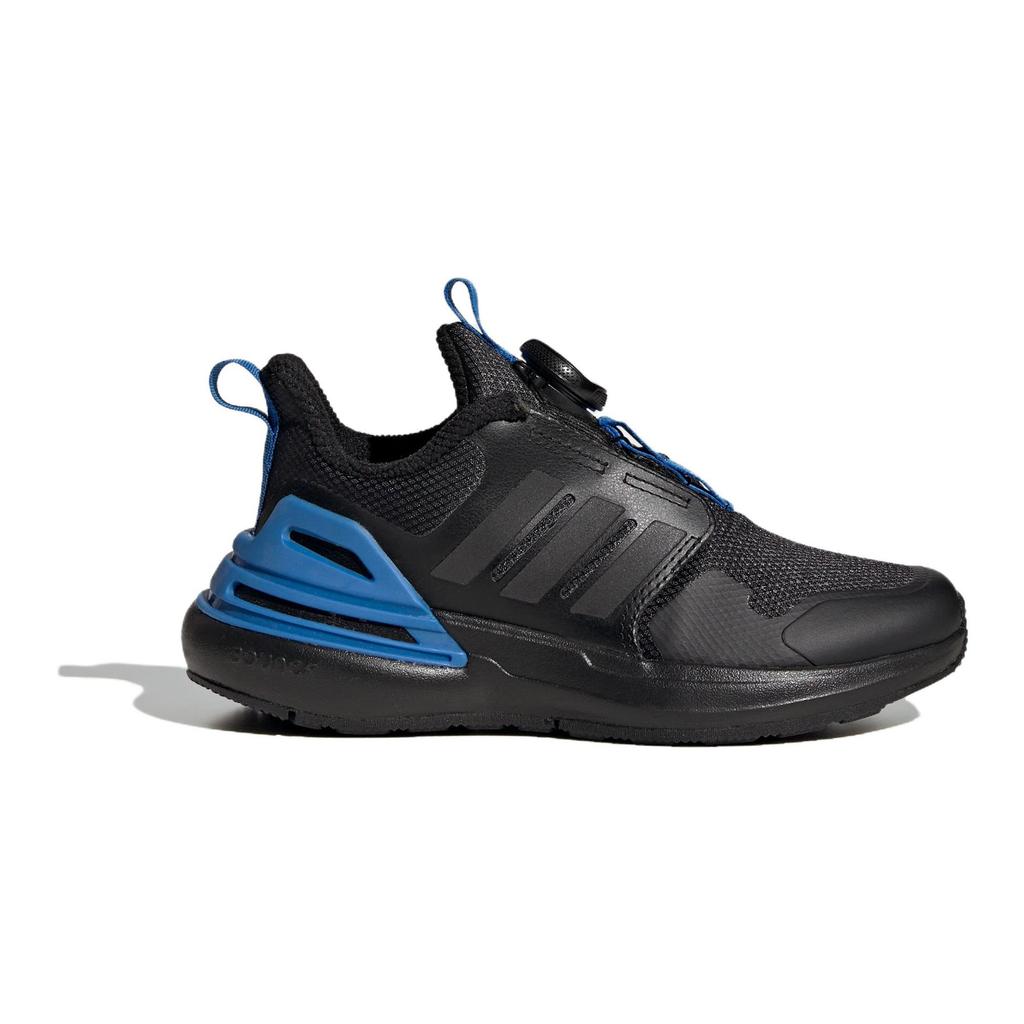 Adidas Rapidasport Boa Comfortable Non-Slip Durable Mid-Top Casual Shoes Kids Casual Shoes Black Blue IF0371
