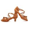Women Ladies Latin Shoes High Heels Salsa Rumba Waltz Prom Ballroom Dance Sandals Defferent Heels