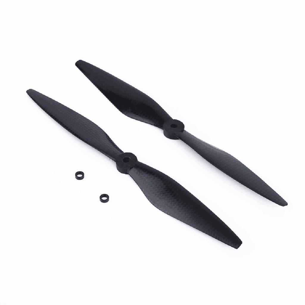 10 x 3.8 fibre de carbone Hélice CW CCW 1038 Props 2 Paire Pour DJI F450 F550 Drone