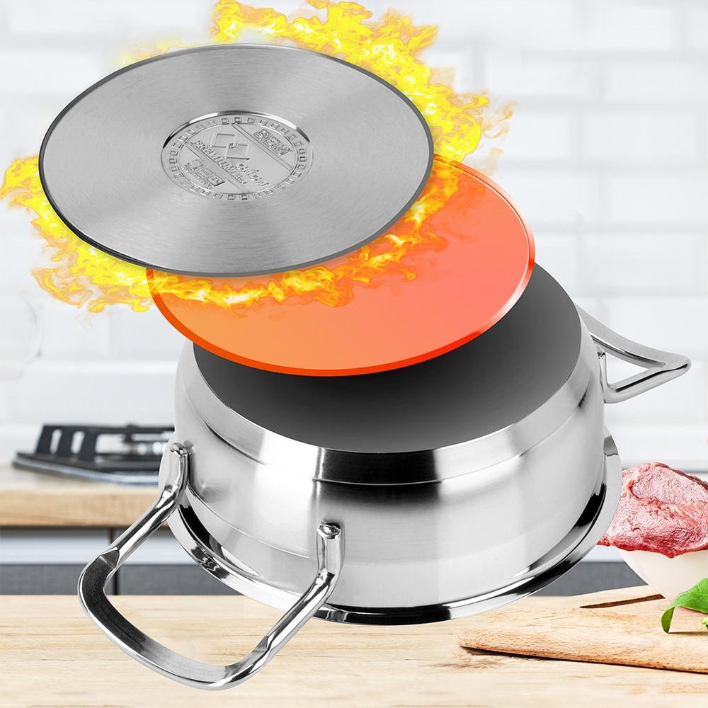 ANETT steel pot with lid 14 cm, 700 ml