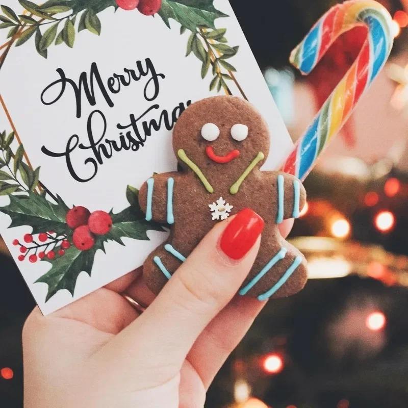 50pcs Snowflake Buttons Christmas Wooden 18mm White Buttons for Knitting Sewing DIY Scrapbook Crafts Xmas Decoration
