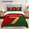 Ronaldo Portugal Legend Jersey Threepiece Set Without Core 1 Duvet Cover 2 Pillowcase Without Core Soft And Comfortable