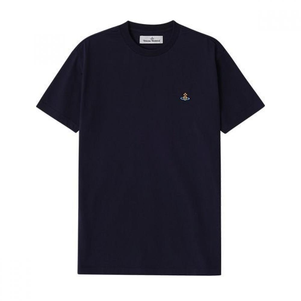Vivienne Westwood Galleria Vivienne Westwood 3g010013 J001m K410 Футболка с вышитым логотипом Orb Public с коротким рукавом 3G010013 J001M K410 (XXL)