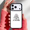 Medicine Keep Calm I'm Nurse Phone Case for iPhone 17 Air 16e 15 14 13 Pro Max Back Cover for 12 11 Pro Coque