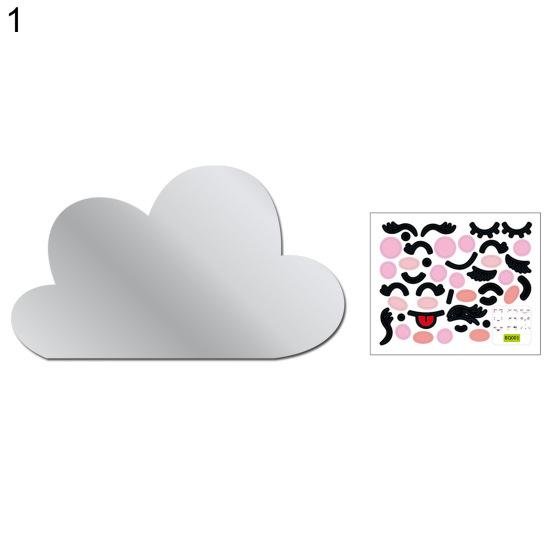 

Зеркальные наклейки в скандинавском стиле, декоративные, с мультяшным принтом животных, скандинавские 3D зеркальные наклейки на стену для детской комнаты L 1