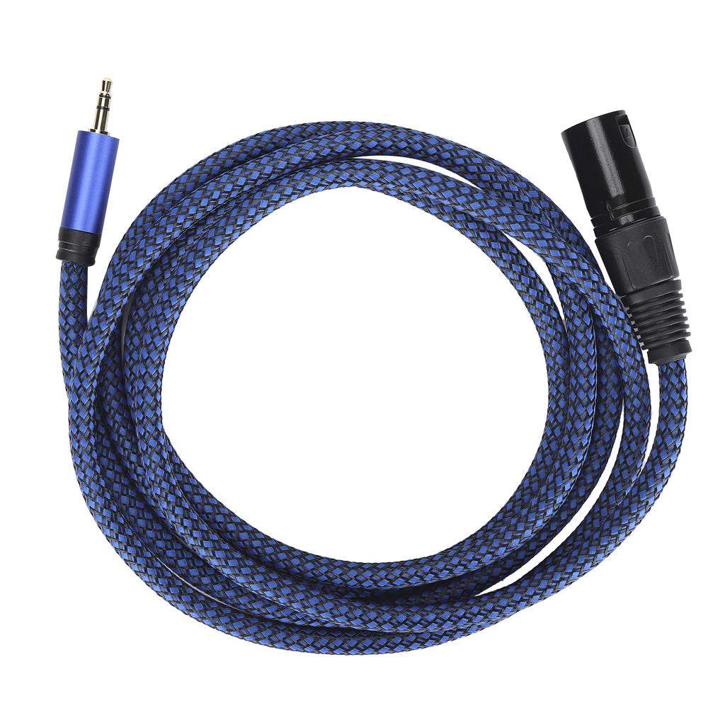 JORINDO XLR Male To 3.5mm Jack Balanced Signal Cable XLR To 18inch Microphone Connection