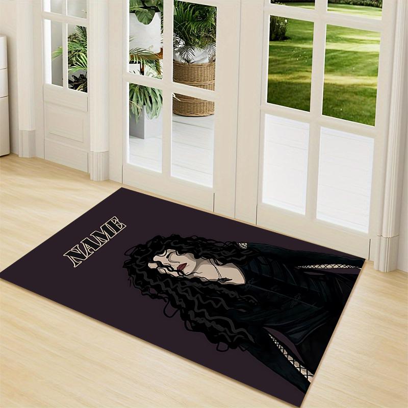 Custom Name Harry Potter's Study Carpet Rug Customizable Soft Washable Anti-Slip Home Living Room Sofa Mats Personalized Rug. 090982