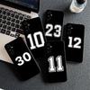 Number Football Basketball Sport Lucky Cover for Xiaomi Poco C75 C65 C85 X7 X6 M8 F7 F8 Ultra F6 Pro 5G Mi Coque Phone Case