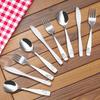 9Pcs Kids Silverware Set Stainless Steel Kids Fork Spoon and Cutter Set Ergonomic Toddler Utensils Funny Dinosaur Kids Flatware