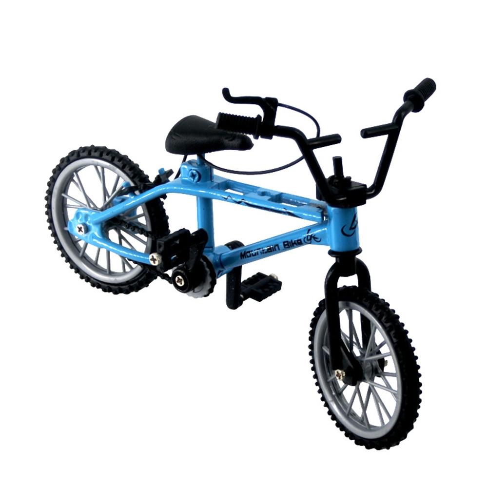 Finger Bike Boys Kid Children Mini Mountain Diecast Toy with Brake Rope