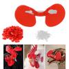100pcs Chicken Peeper AntiPecking Chicken Goggle With Eye Emboli For Small Chicken(Double Beam )