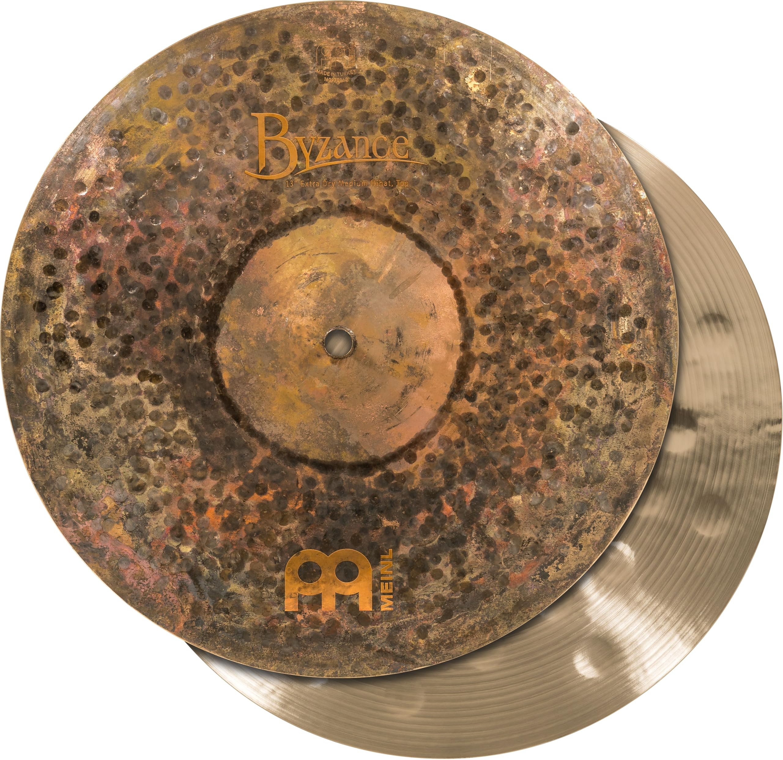 

MEINL Byzance Extra Dry Series Pair Hi-Hat Cymbals, 13 Medium, (B13EDMH)