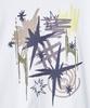 GAKKAI UNIONS Star Scribble Short Sleeve T-Shirt White