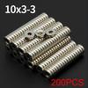 10x3-3mm Powerful with holes Neodymium Magnet N35 NdfeB Permanent Magnetic imanes Round Super Strong Fridge Magnets DIY