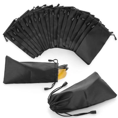 1/5/10 Pcs Soft Cloth Waterproof Sunglasses Bag Microfiber Dust Storage Pouch Glasses Carry Bag Portable Eyewear Case Container