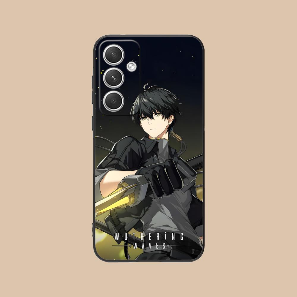 

Wuthering Waves Rover Matte Mobile Phone Case for Samsung Galaxy S26 S25 S24 S23 S22 S21 S20 Note20 Plus FE Ultra Colorful Cover Galaxy S26