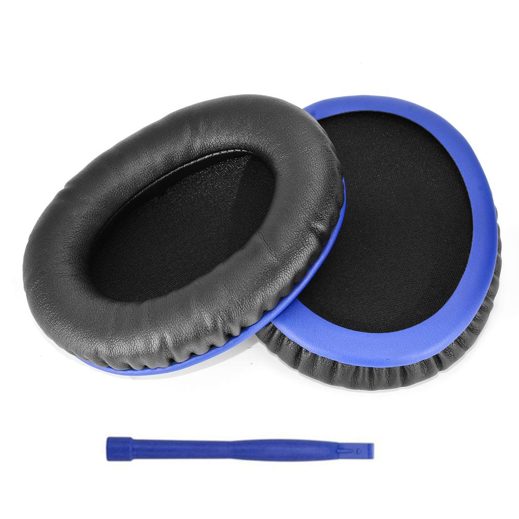 2pcs Universal Fit Ear Cushions for Gaming Headsets Including Quick Installation and High Elasticity Design Earpads