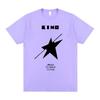Legendary Russia Rock Band Viktor Tsoi Kino A Star Named Sun Album Graphic T-shirt   Cotton Casual Oversized T Shirts