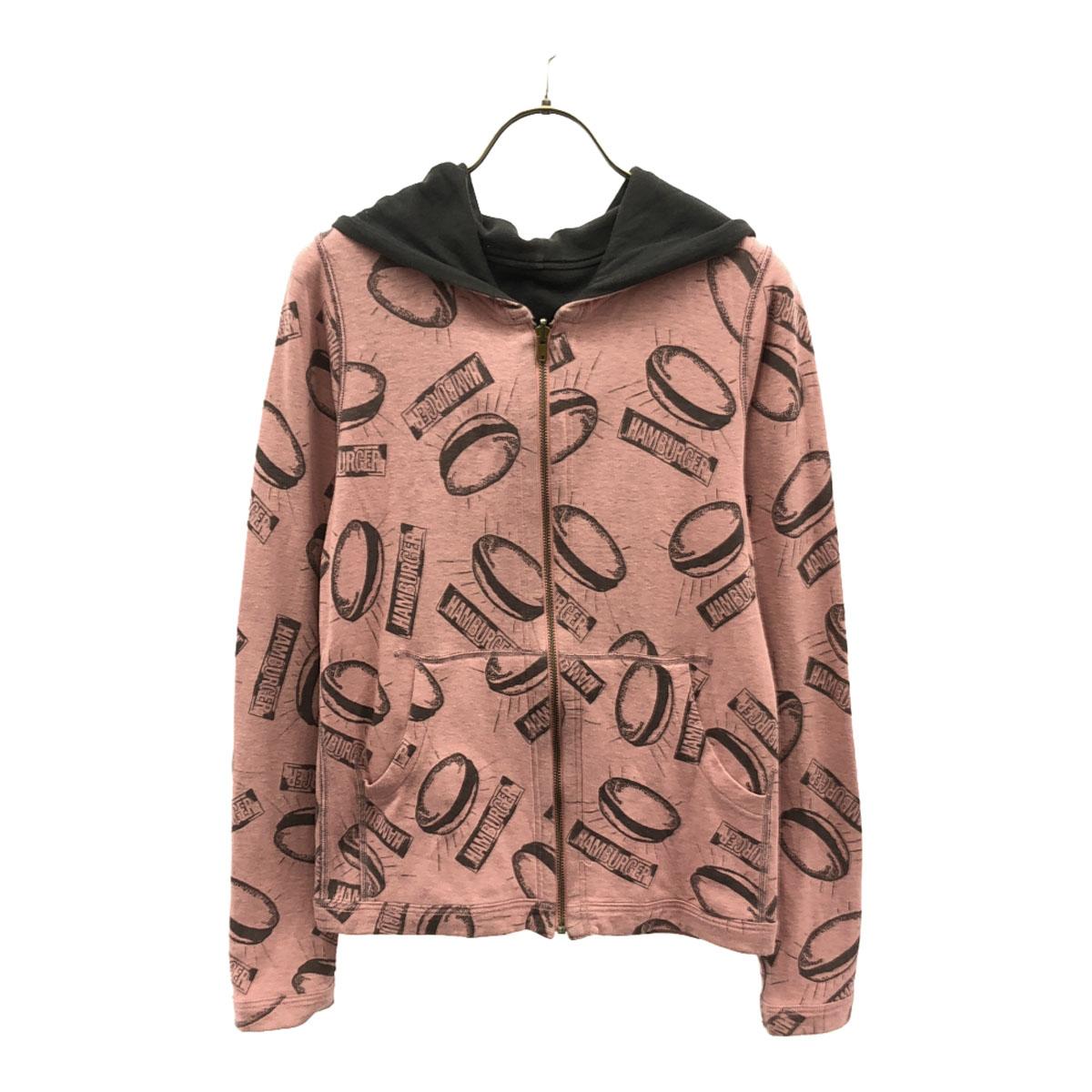 

ЭНДИ УОРХОЛ ОТ HYSTERIC GLAMOUR сделано в Японии Толстовка с длинным рукавом Реверсивная Толстовка с капюшоном Толстовка на молнии Женская Б/У