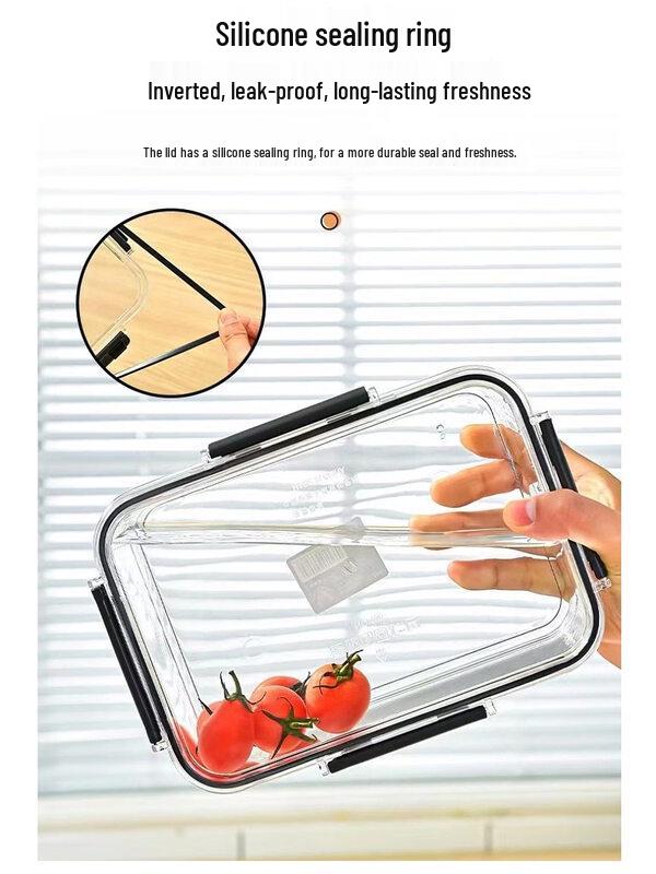 ZISIZ High Transparent PET Food Storage Box