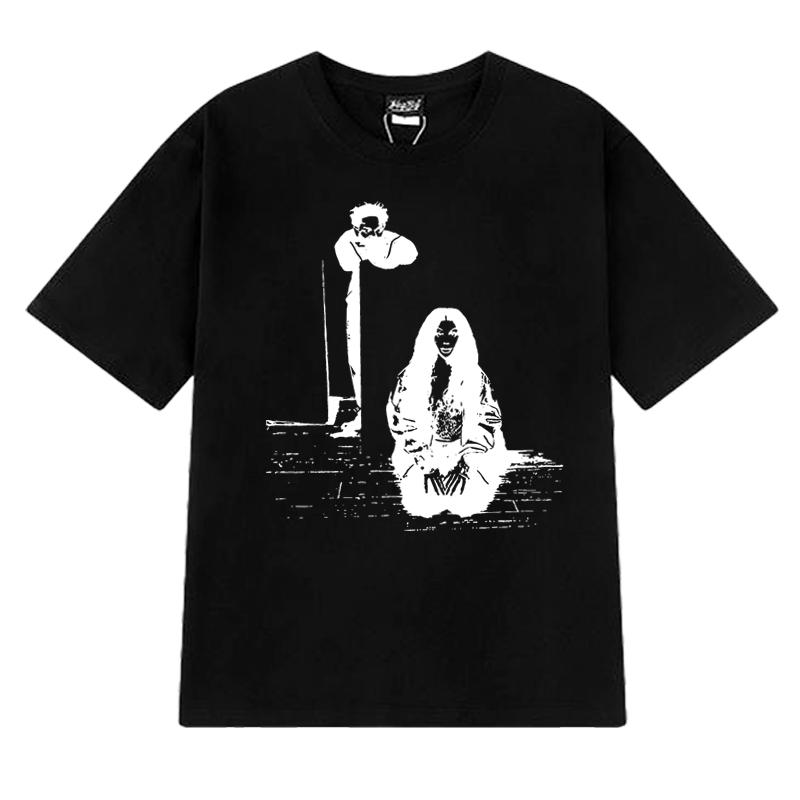 Kendrick Lamar Sza Tour 2025 Printed T Shirts Men Women Rapper Vintage Short Sleeve T-shirt Summer Unisex Casual 100% Cotton Top