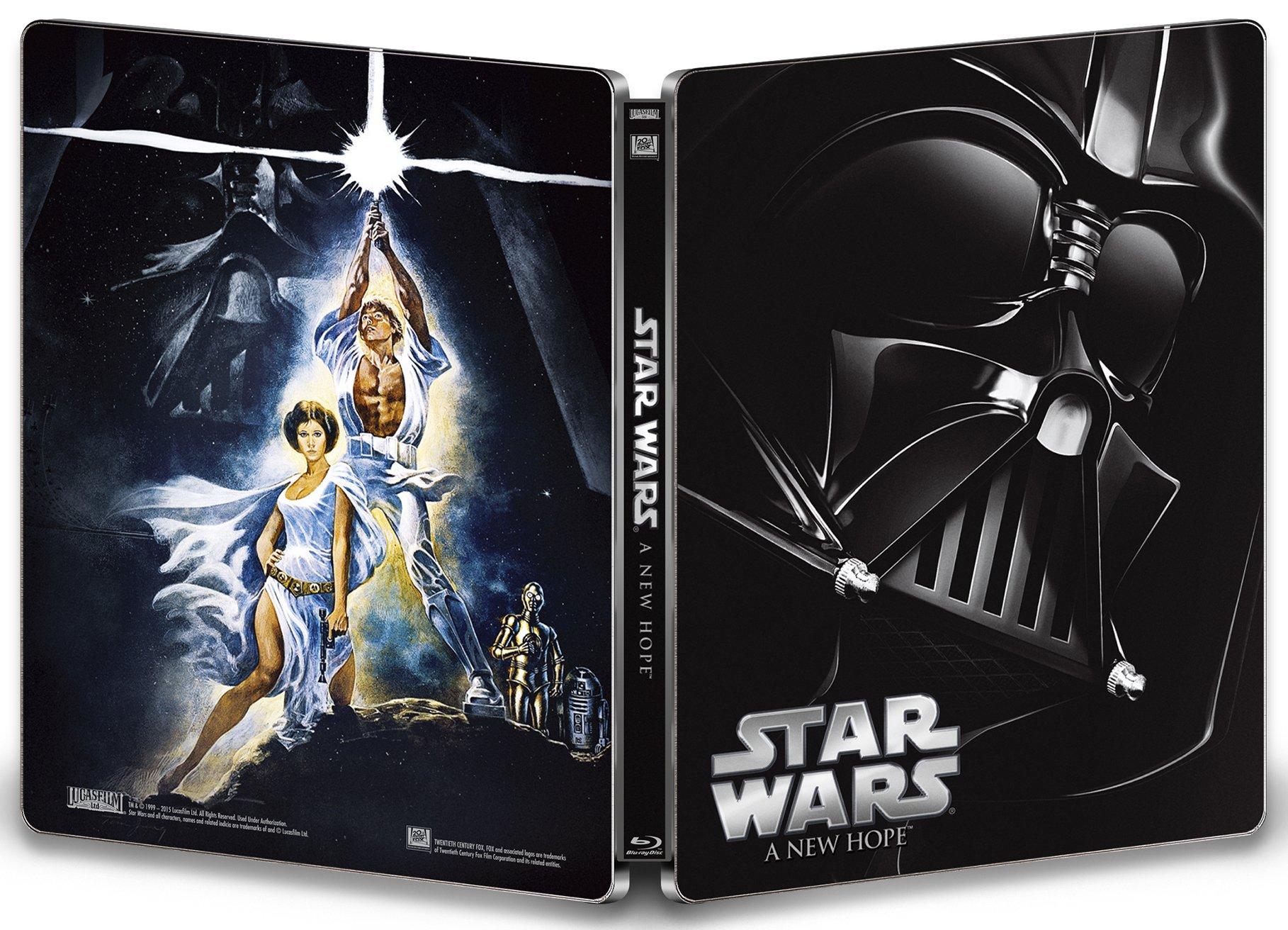 

Star Wars Episode A New Hope Steelbook Edition IV [Blu-ray]