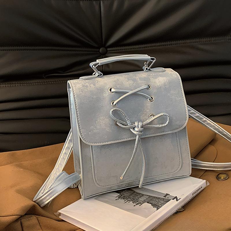 Women's Summer Korean Version Simple Casual Handbag Niche High Value Fashion Backpack