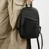 Oxford Men Chest Bag Solid Color Phone Crossbody Bag Casual Male Shoulder Bag  Travel