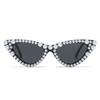 Retro Vintage Double Beam Cross-border Fashion Sunglasses Sun Glass Classic Full Frame Fashion Square Frame T Shape Sunglasses
