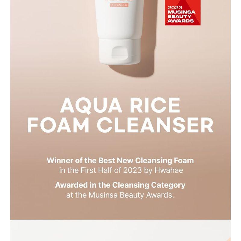 S.NATURE Aqua Rice Foam Cleanser