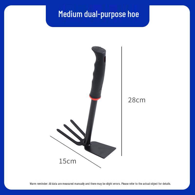 Durable Gardening Tool Set: Includes Trowel, Rake, and Small Shovel for Planting, Digging, and Loosening Soil at Home.