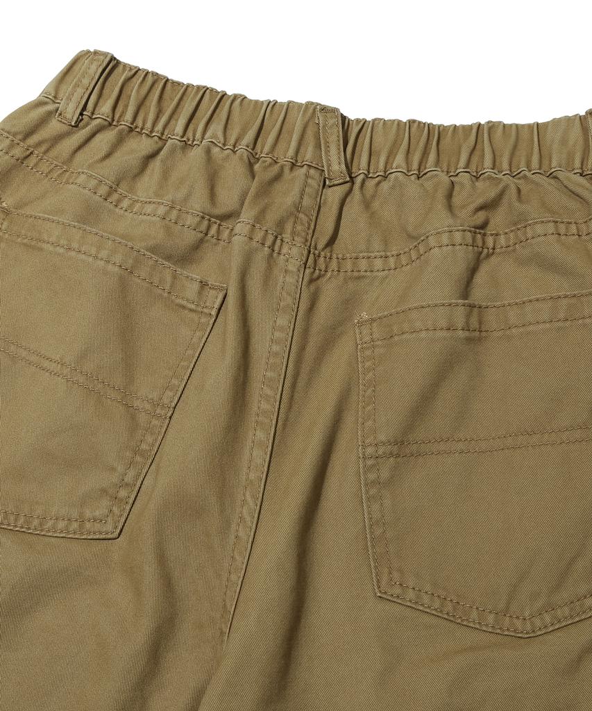 Dimiteulibeullaeg Double Knee Work Pants_Beige
