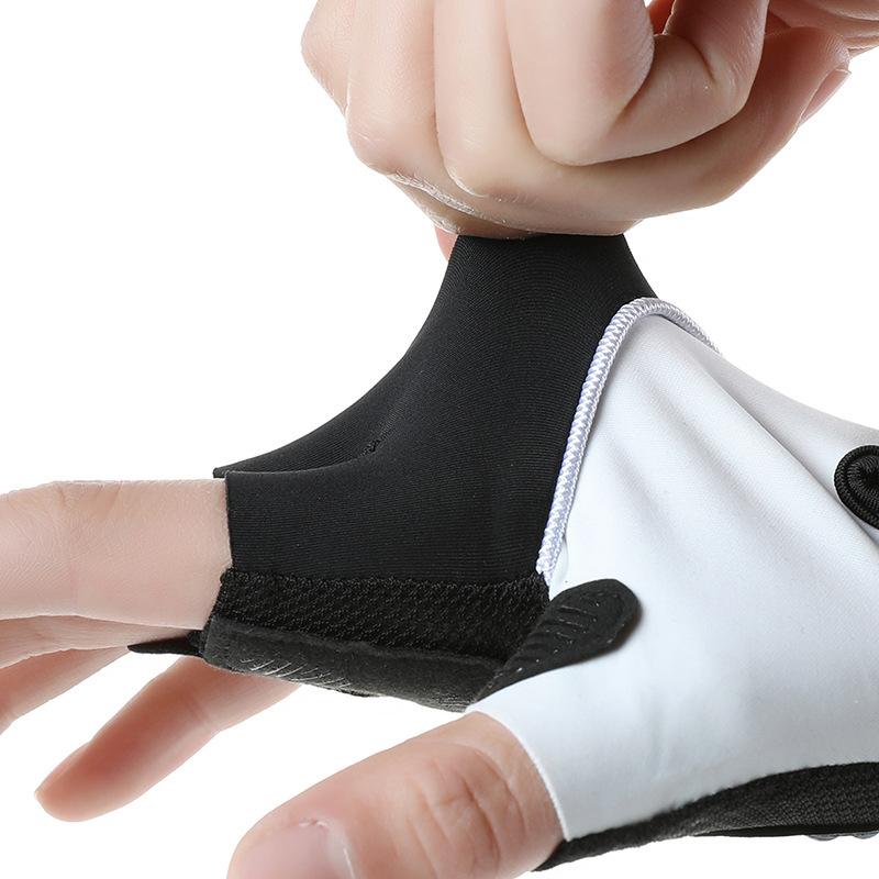 Sports Gloves for Women Outdoor Training Wrist Guards Anti Slip Liquid Silicone Protection Yoga Gym Half Finger Cycling Gloves