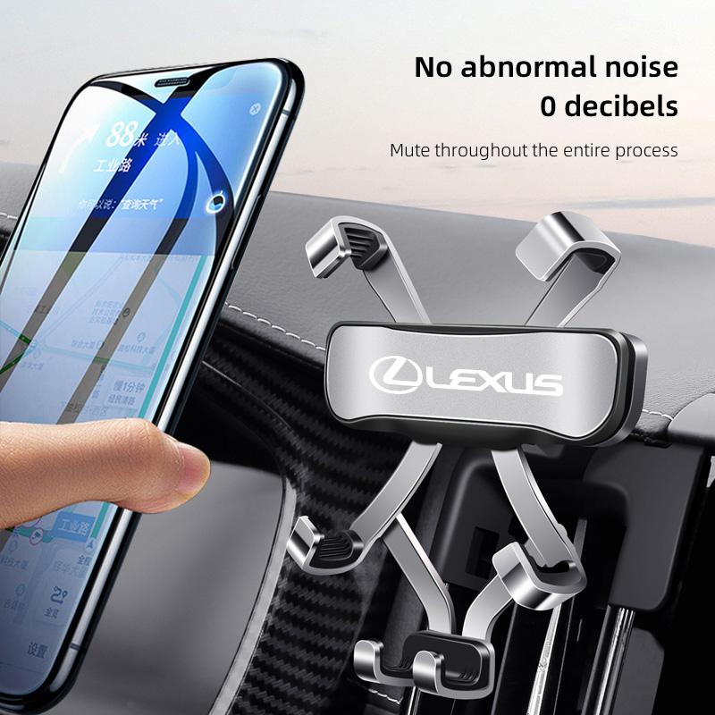360 ° Adjustable Car Phone Holder Air Vent Mount Stand For Lexus F-SPORT ES RX NX LS UX LM LX GX LC RZ IS CT GS RC HS SC TX LBX AFG1