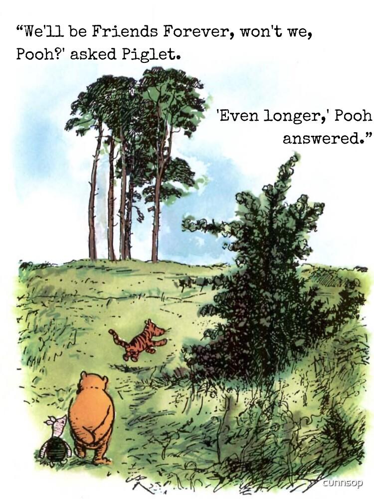 Winnie the Pooh We'll be friends forever, won't we, Pooh? Classic T-Shirt