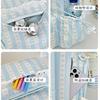 Schoolbag Gentle Fresh Color Scheme Striped Design Backpack Girl Student Party Daily Commuting Shopping Spring Outing Schoolbag