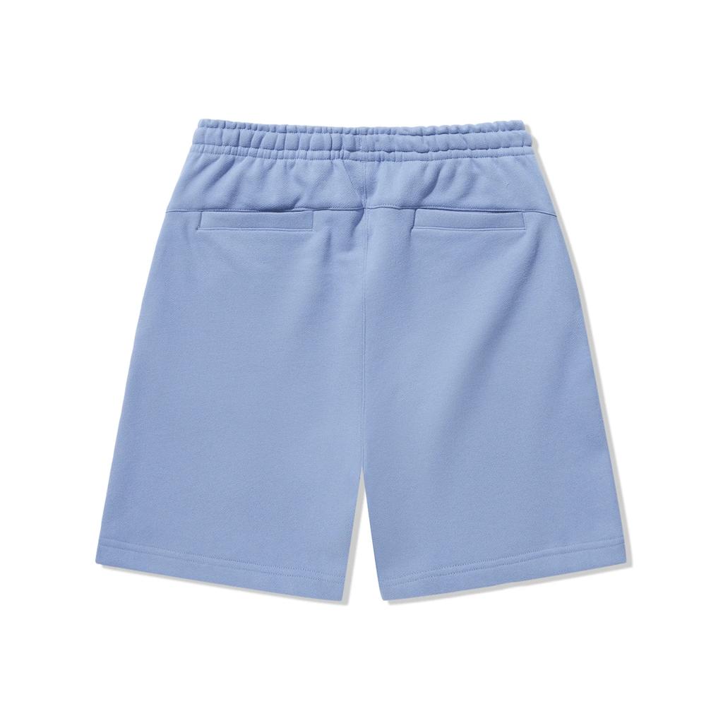 Li Ning Vital Series Solid Color Loose Fit Drawstring Casual Shorts Men Shorts Muted-Gray-Blue AKST911-5