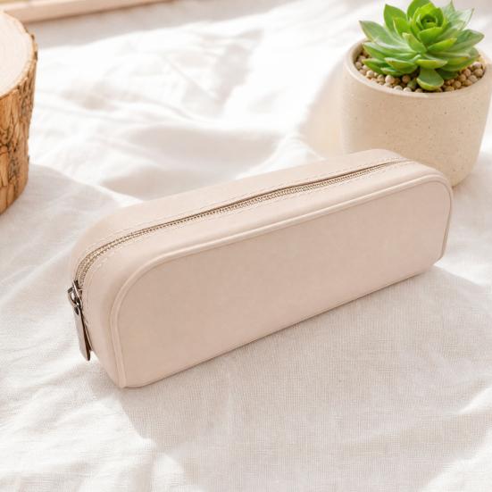 Silicone Pencil Case with Smooth Zipper Durable And Stain-Resistant Pen Holder for School