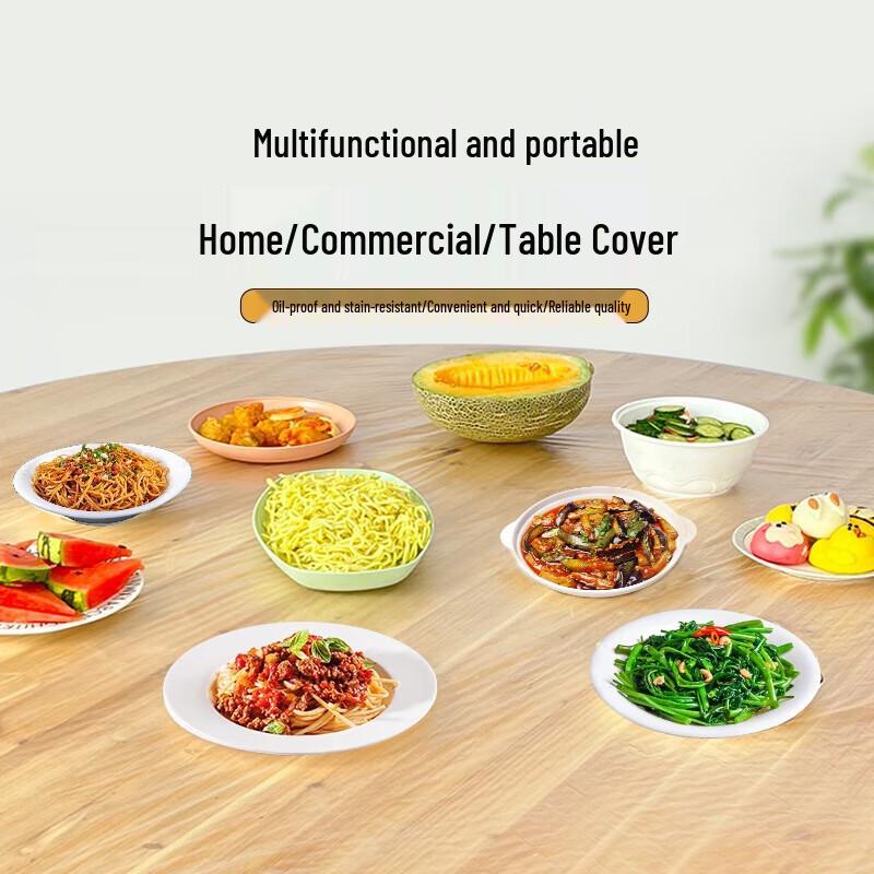 Fangcaodi Wasserdichte Plastiktischdecke