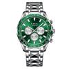 LIGE Top Luxury Man Watch New Waterproof Luminous Calendar Watch Men Quartz Wristwatch Chronograph Watches for Men Reloj
