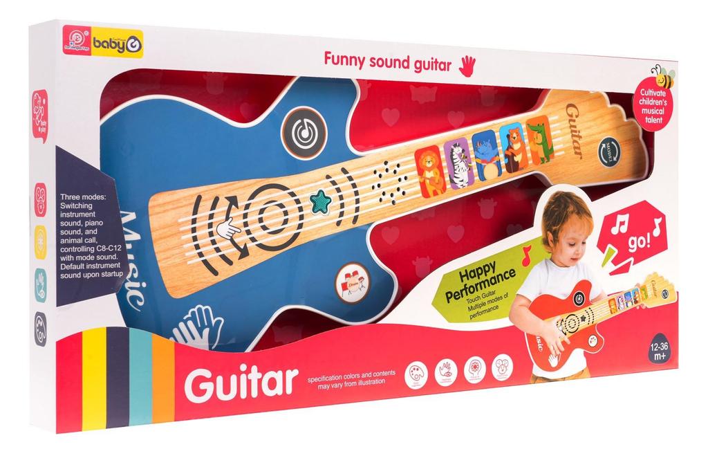 Gitara Dla Najmłodszych Z Funkcją Świateł